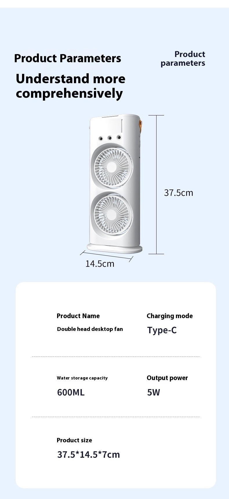 New mist cooler fan in 2024